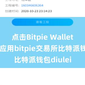 点击Bitpie Wallet图标打开应用bitpie交易所比特派钱包diulei