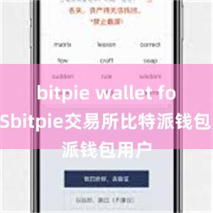 bitpie wallet for iOSbitpie交易所比特派钱包用户