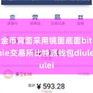 金币背面采用镜面底面bitpie交易所比特派钱包diulei