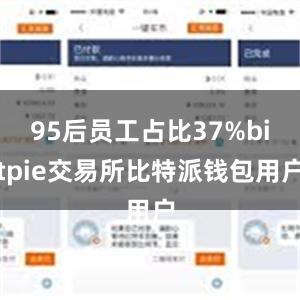 95后员工占比37%bitpie交易所比特派钱包用户