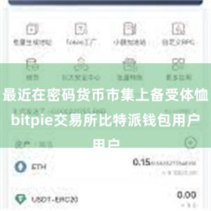 最近在密码货币市集上备受体恤bitpie交易所比特派钱包用户