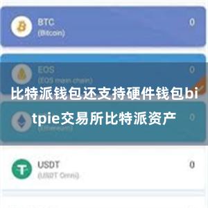 比特派钱包还支持硬件钱包bitpie交易所比特派资产