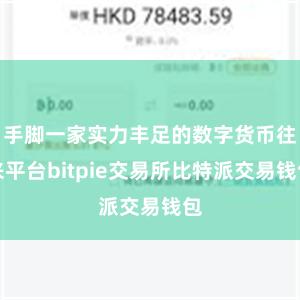 手脚一家实力丰足的数字货币往来平台bitpie交易所比特派交易钱包